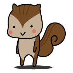 [LINEスタンプ] リスのリっさん