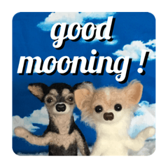 [LINEスタンプ] ニードルフェルト犬