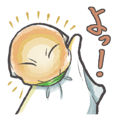 [LINEスタンプ] てるてる電球くん2