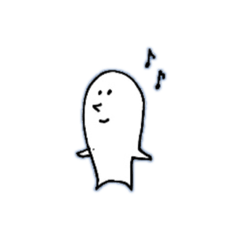 [LINEスタンプ] のんびり しろくん。