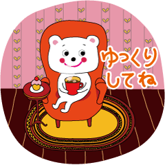 [LINEスタンプ] ファンシーベア