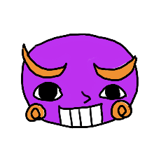 [LINEスタンプ] ムラサキ色の宇宙人