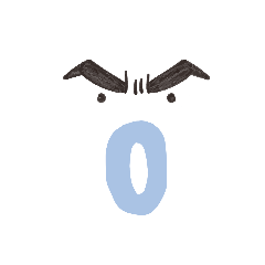 [LINEスタンプ] 数字であそぼ