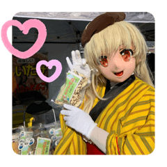 [LINEスタンプ] 椎茸の妖精どん子