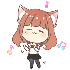 [LINEスタンプ] Ru's Piano