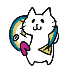 [LINEスタンプ] ねこのまうまうとブリのブリトニー3