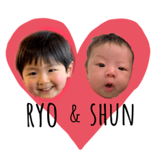 [LINEスタンプ] ryo＆shun