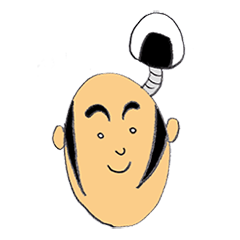 [LINEスタンプ] にぎりめし右衛門