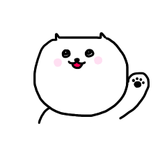 [LINEスタンプ] ぽてねこあやちゃん
