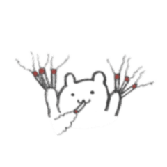 [LINEスタンプ] 喫煙くま