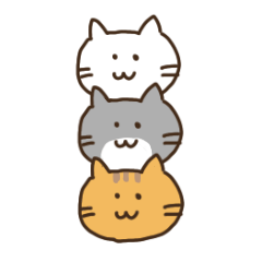 [LINEスタンプ] くつした猫と、ときどき仲間