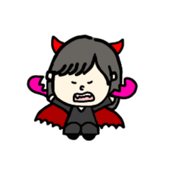 [LINEスタンプ] ブラックなまいにち 1