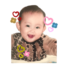 [LINEスタンプ] 私の幼少期 2