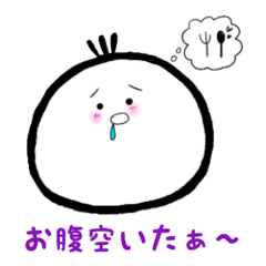 [LINEスタンプ] もちまるくん.