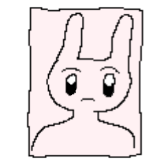 [LINEスタンプ] 五本指と長い耳