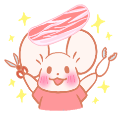 [LINEスタンプ] 毎日ネズミくん 2 (kor ver.)