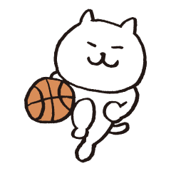 [LINEスタンプ] 猫の色んなスポーツ その1
