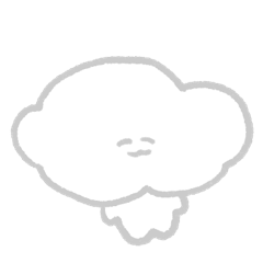 [LINEスタンプ] もやもやくもちゃん