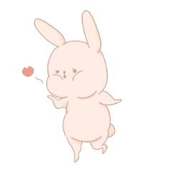 [LINEスタンプ] むっちりうさ美