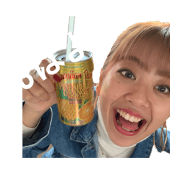 [LINEスタンプ] ねねちゃんスタンプJAPAN