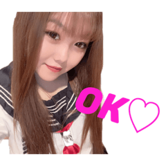 [LINEスタンプ] ゆなちゃんスタンプJAPAN