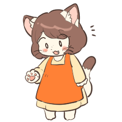 [LINEスタンプ] ねこままさん