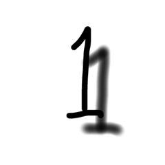 [LINEスタンプ] 浮き出る数字！！