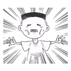 [LINEスタンプ] やすしとゆかいな仲間たちスタンプ①