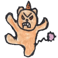 [LINEスタンプ] ぷんすかクーピ