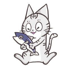 [LINEスタンプ] ティオとねこたち。