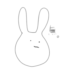 [LINEスタンプ] 表情豊かなうささん