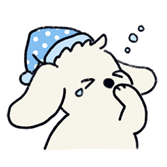 [LINEスタンプ] ねぐせ犬