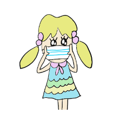 [LINEスタンプ] マスクガール！スタンプ