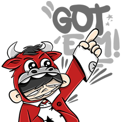 [LINEスタンプ] キックスラボ