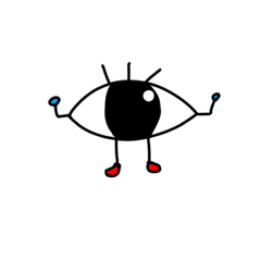 [LINEスタンプ] 目目目目目目