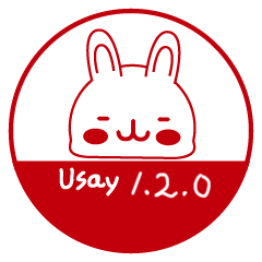 [LINEスタンプ] Usay ver.1.2.0