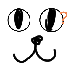 [LINEスタンプ] 目が笑ってないやつ
