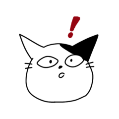 [LINEスタンプ] ネコのカオ