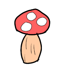 [LINEスタンプ] キノコが代弁する