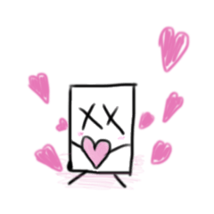 [LINEスタンプ] シカクの感情