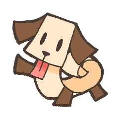 [LINEスタンプ] 紙犬