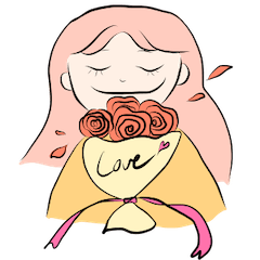 [LINEスタンプ] ハナちゃん パック