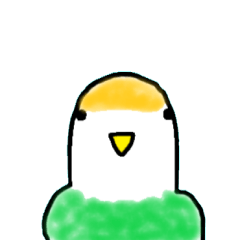 [LINEスタンプ] コザクラインコぴのこ