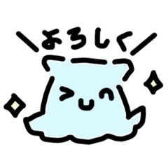 [LINEスタンプ] みずにいきるものたちよ-2-