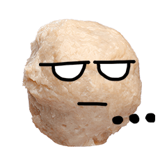 [LINEスタンプ] 食べ物を遊ばない - つみれ編