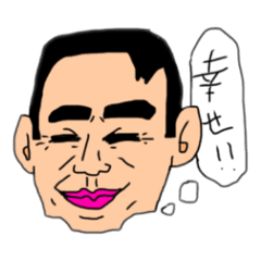 [LINEスタンプ] ゲジゲジ眉毛と愉快な仲間たちの画像（メイン）