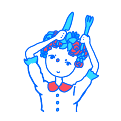 [LINEスタンプ] フラワーさんとたまに宇宙人