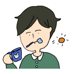 [LINEスタンプ] いろいろな男の子の顔