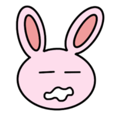 [LINEスタンプ] うさぎやん(日常会話)