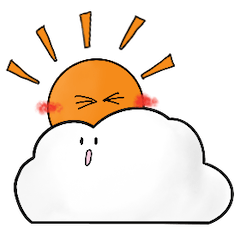 [LINEスタンプ] 十種雲形とお天気スタンプ